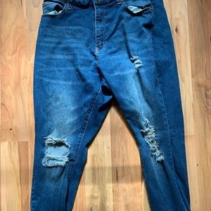 Rue 21 curvy cropped jeggings